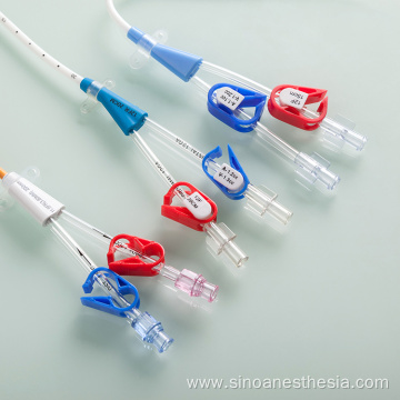 Disposable Single/Double/Triple Lumen Hemodialysis Catheter